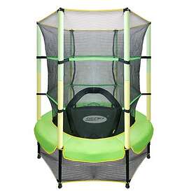 Genki 55" Kids Trampoline with Safety Enclosure Net