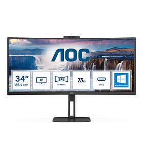 AOC CU34V5CW 34" Ultrawide Incurvé Gaming WQHD 100Hz