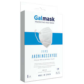 Galmask Protective Mask FFP3 6-pack