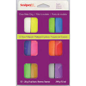 Sculpey Lera Multipack 28g Bright 836001