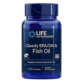 Life Extension Clearly EPA/DHA Fish Oil 120 Capsules