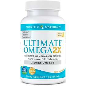 Nordic Naturals Ultimate Omega 2X 2150mg Omega-3 60 Kapslar