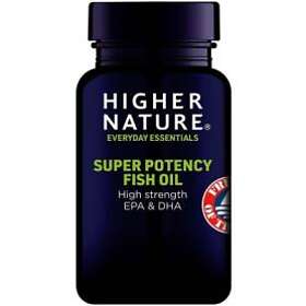 Higher Nature Super Potency Fish Oil 90 Capsules