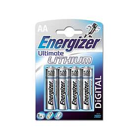Energizer AA Ultimate Lithium 4-pack