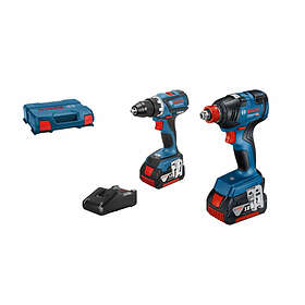 Bosch GSR 18V-60 C + GDX 18V-200 C (2x5,0Ah)