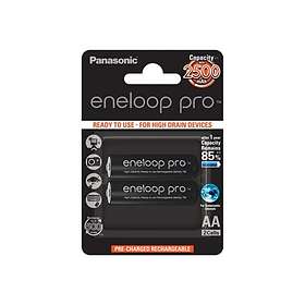 Panasonic Eneloop Pro BK-3HCDE AA 2500 mAh 2-pack