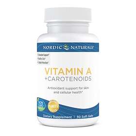 Nordic Naturals Vitamin A + Carotenoids 30 Capsules