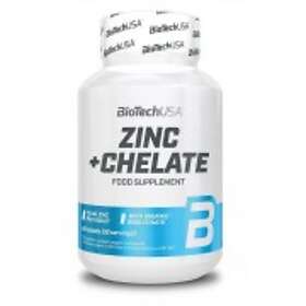 BioTech USA Zinc + Chelate 60 Tabletter