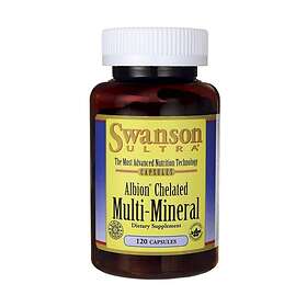 Swansons Ultra Albion Chelated Multi-Mineral 120 Kapslar