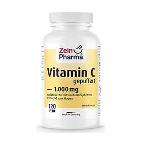 Zein Pharma Buffered Vitamin C 1000mg 120 Kapslar