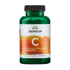 Now Foods Buffered Vitamin C with Bioflavonoids 100 Kapslar