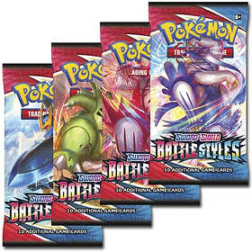 Pokémon TCG Sword & Shield Battle Styles: Booster Samlarkort 10 pack