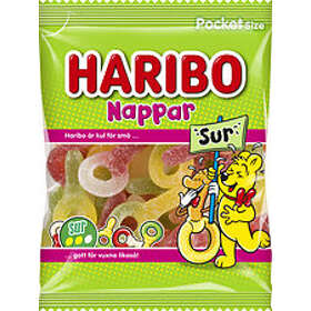 Haribo Nappar Sur 80g