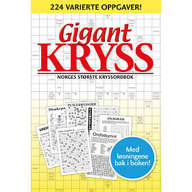 Gigantkryss 1. Norges Største Kryssordbok. 220 Var