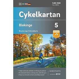 Cykelkartan Blad 5 Blekinge : Skala 1:90 000