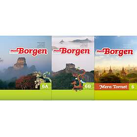 Matte Direkt Borgen 6 Grundbok A+B, Mera Tornet