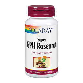 Solaray GPH Super Rosenrot 500mg 60 Kapsler