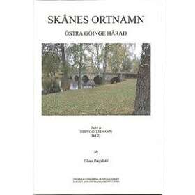 Skånes Ortnamn. Serie A. Bebyggelsenamn. Del 23. Östra Göinge Härad.