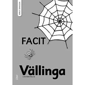 Läsförståelse Vällinga Facit