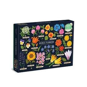 Edible Flowers 1000 Piece Puzzle