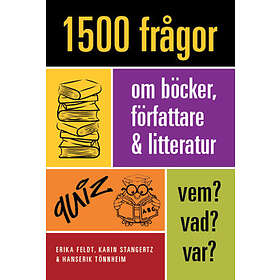 1500 Frågor Om Böcker, Författare Och Litteratur