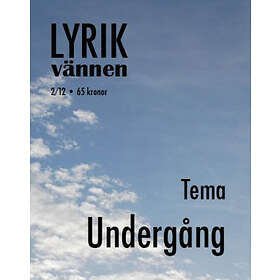 Lyrikvännen 2/12 Tema Undergång