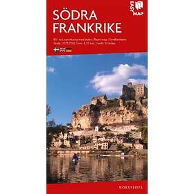 Södra Frankrike EasyMap : Skala 1:675.000