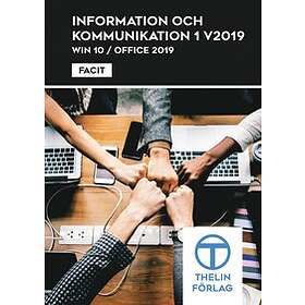 Information O Kommunikation 1 V2019 Facit