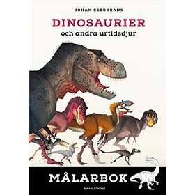 Dinosaurier Och Andra Urtidsdjur. Målarbok
