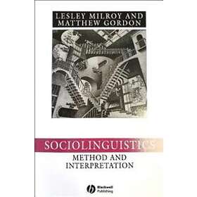 Sociolinguistics Method And Interpretation