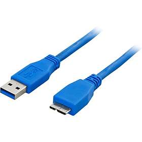 Deltaco USB A - USB Micro-B 3.0 0.5m