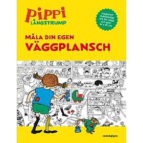 Pippi Målarbok. Måla Din Egen Väggplansch