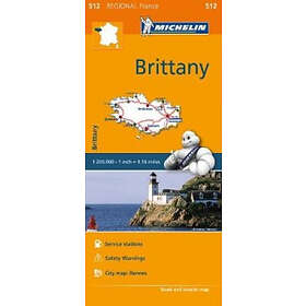 Brittany Michelin 512 Delkarta Frankrike