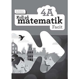 Koll På Matematik 4A Facit (5-pack)