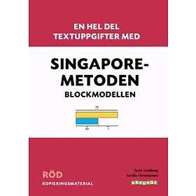En Hel Del Textuppgifter Med Singaporemetoden : Blockmodellen. Röd Kopieringsmaterial
