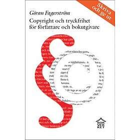 Copyright Och Tryckfrihet För Författare Bokutgivare