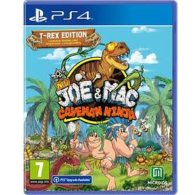 Joe & Mac: Caveman Ninja T-Rex Edition (PS4)