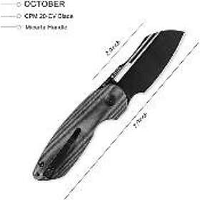 Kizer Cutlery October Black Micarta KIV3569A1