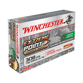 Winchester 308W 150gr Extreme Point Blyfri Kopparkula