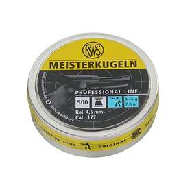 RWS Meisterkugeln Blå 0,45g 4,5mm