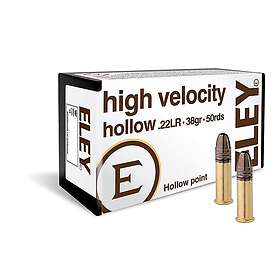Eley High Velocity Hollow Point 38.gr
