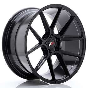 Japan Racing JR30 Glossy Black 10x20 5/112 ET40 CB66.6