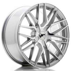 Japan Racing JR28 Machined Face Silver 8.5X18 ET20-40 CB74.1