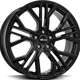 Brock B41 Shiny Black 10.5X22 5/112 ET43 CB66.6