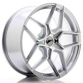 Japan Racing JR34 Machined Face Silver 9X20 ET20-40 CB74.1