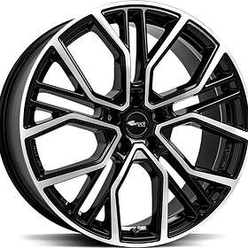 Brock B41 Black Full Polish 9.5X22 5/112 ET45 CB66.6