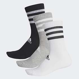 Adidas 3-Stripes Cushioned Crew Socks 3-pack