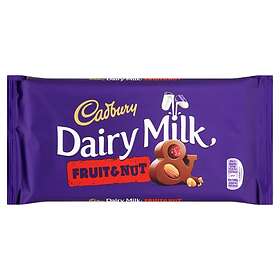 Cadbury Dairy Milk Fruit & Nut Chocolate Bar 95g