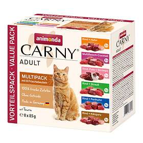Animonda Carny Adult Cat Pouch 8x0.085kg