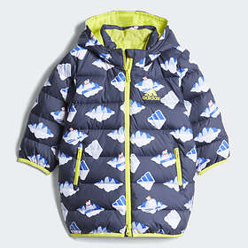 Adidas Allover-Print Long-Lenght Down Jacket (Jr)